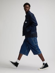 Sky Blå - Lee Workwear Carpenter Skater Shorts - Bilde 6 av 7