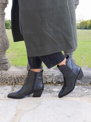 Schwarz - Novo Diablo Low Heel Western Boots - Bild 1 von 6