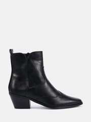 Schwarz - Novo Diablo Low Heel Western Boots - Bild 2 von 6
