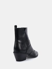 Schwarz - Novo Diablo Low Heel Western Boots - Bild 4 von 6