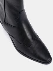 Schwarz - Novo Diablo Low Heel Western Boots - Bild 6 von 6