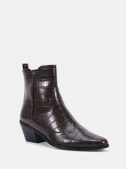 Braun - Novo Diablo Low Heel Western Boots - Bild 3 von 6