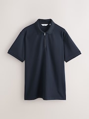 Mauve/Ecru/Black Polo and Shorts Co-ord Set - Image 7 of 12