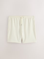 Mauve/Ecru/Black Polo and Shorts Co-ord Set - Image 9 of 12