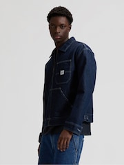 Lee Blue 91W Denim Workwear Jacket - Image 4 of 6