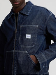 Lee Blue 91W Denim Workwear Jacket - Image 5 of 6