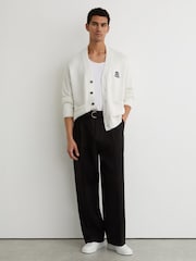 Off White - Reiss Coates Monogram-Embroidered Relaxed Cardigan - Bild 3 von 7