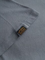 Superdry Blue Classic Essential T-Shirt - Image 6 of 6