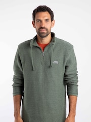 Weird Fish Cruiser Quarter Zip Macaroni - Imagen 1 de 6