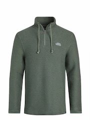 Weird Fish Cruiser Quarter Zip Macaroni - Imagen 5 de 6