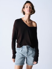 The Set 3 Pack Denim Shorts Light Blue/Mid Blue/Dark Blue - Image 8 of 11