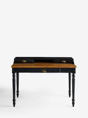 Rockett St George Black Apothecary Style Desk - Image 1 of 5
