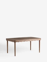 Nina Campbell Dark Oak Aubin 6 To 8 Seater Extending Dining Table - Image 7 of 9