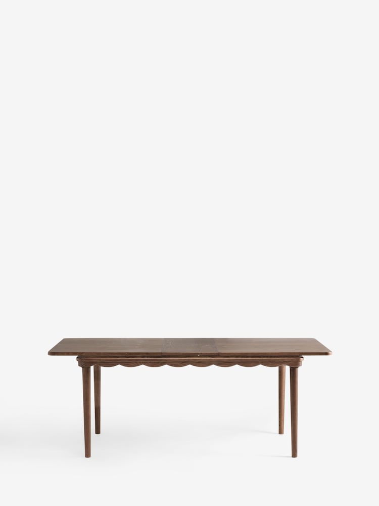 Nina Campbell Dark Oak Aubin 6 To 8 Seater Extending Dining Table - Image 9 of 9 Nina Campbell Dark Oak Aubin 6 To 8 Seater Extending Dining Table - Image 9 of 9