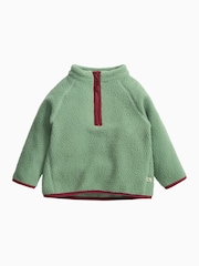 KIDLY by MORI Sherpa Fleece Top - Image 1 of 3