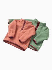 KIDLY by MORI Sherpa Fleece Top - Image 3 of 3