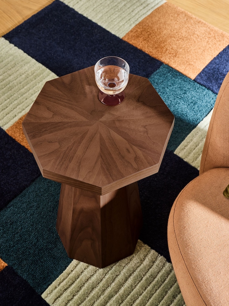 MADE.COM Walnut Brennan Side Table - Image 2 of 6 MADE.COM Walnut Brennan Side Table - Image 2 of 6