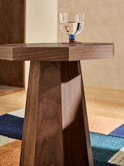 MADE.COM Walnut Brennan Side Table - Image 4 of 6