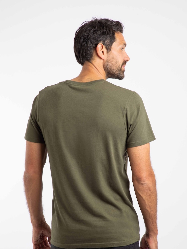 Weird Fish Green Carp Side Front Print Artist T-Shirt - Image 2 of 6 Weird Fish Green Carp Side Front Print Artist T-Shirt - Image 2 of 6