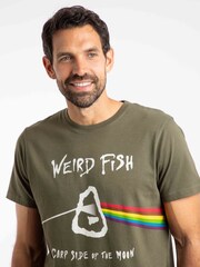 Weird Fish Green Carp Side Front Print Artist T-Shirt - Image 4 of 6