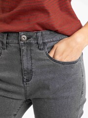 Grau - Weird Fish Gerrie Slim Leg Jeans - Bild 5 von 7