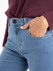 Blau - Weird Fish Gerrie Slim Leg Jeans - Bild 5 von 7
