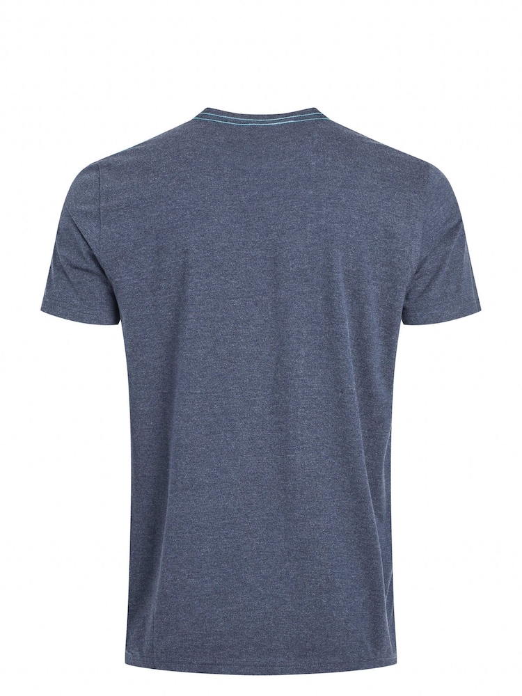 Weird Fish Blue Explorer Front Print Graphic T-Shirt - Image 6 of 6 Weird Fish Blue Explorer Front Print Graphic T-Shirt - Image 6 of 6