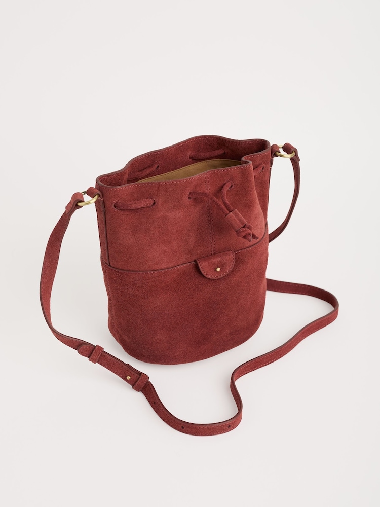 Seasalt Cornwall Mor Tide Suede Bucket Bag - Bild 6 von 6