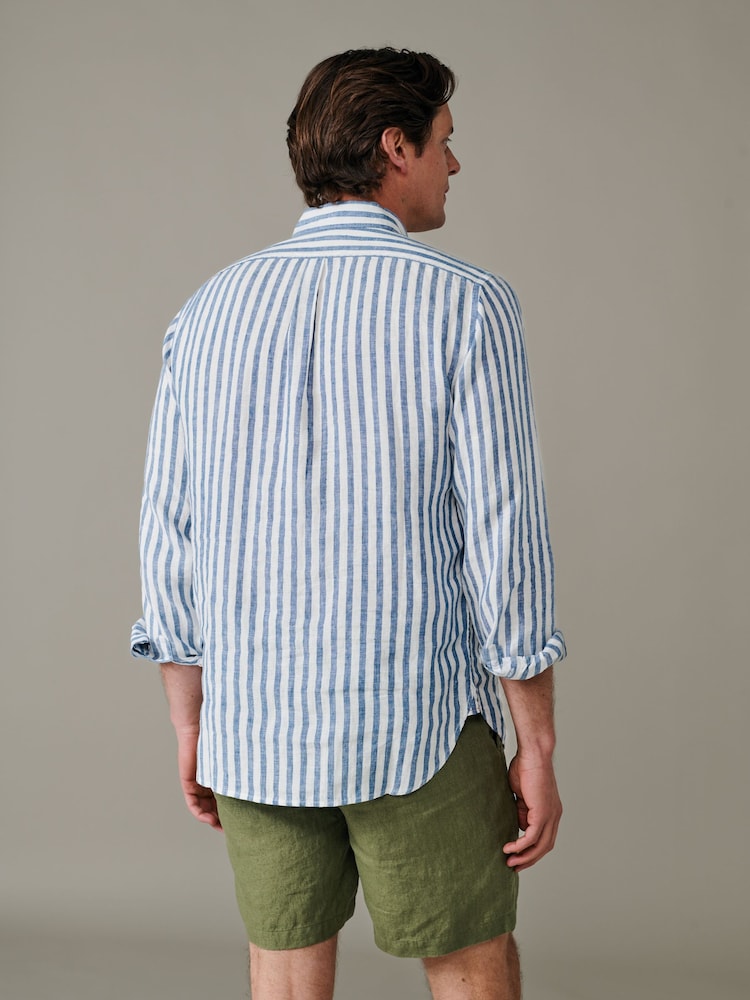 Aubin Worlaby Linen Shirt - Image 2 of 6