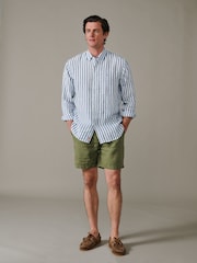 Aubin Worlaby Linen Shirt - Image 3 of 6
