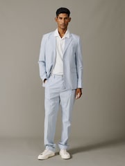 أزرق فاتح - سترة بليزر Pasmore من Aubin - صورة 3 من 5