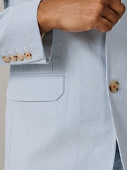 أزرق فاتح - سترة بليزر Pasmore من Aubin - صورة 4 من 5