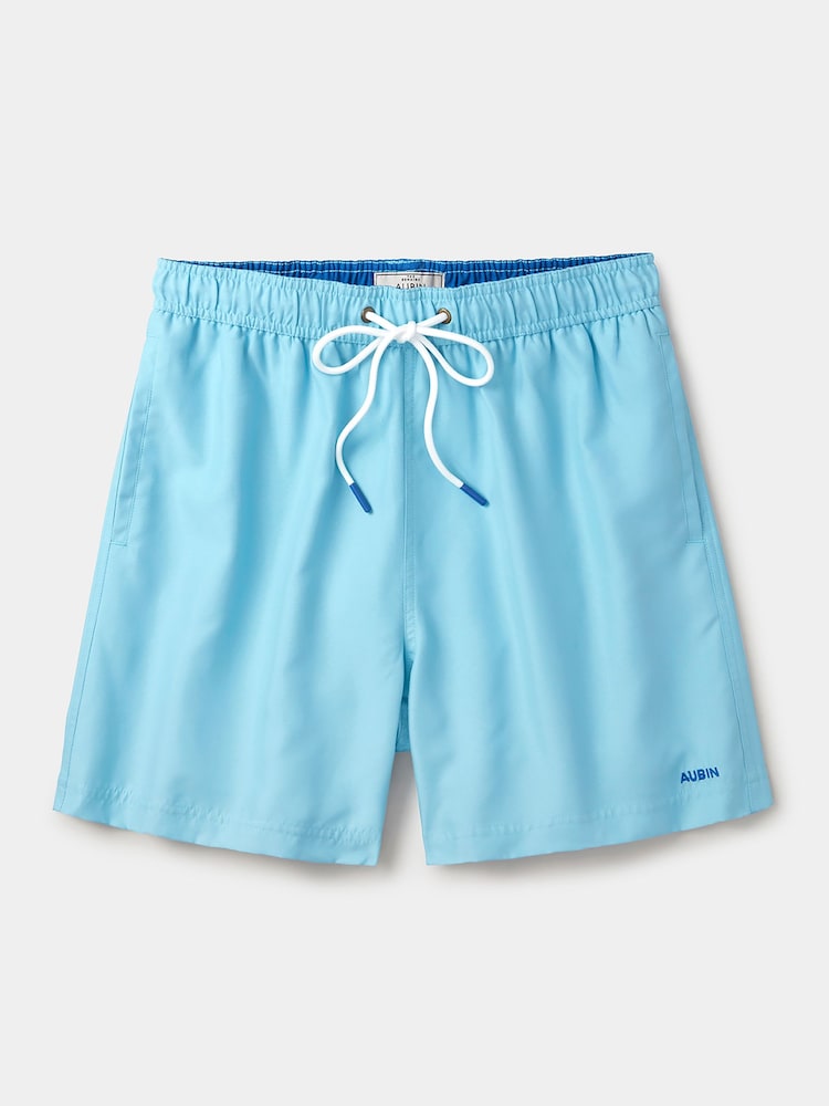 Aubin Green Bardney Swim Shorts - Image 4 of 4