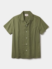 Aubin Abbey Cuban Collar Short Sleeved Shirt - Image 5 of 5