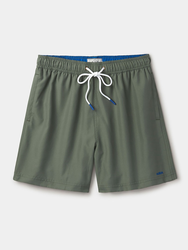 Aubin Green Bardney Swim Shorts - Imagen 1 de 1