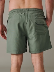 Aubin Green Bardney Swim Shorts - Image 2 of 4