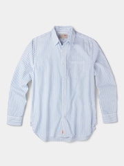 Blue Poplin - Camicia in popeline con bottoni Aubin Gladstone - Immagine 6 di 6