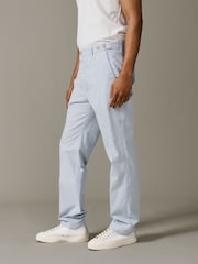 Aubin Blue Pasmore Slim Leg Trousers - Image 4 of 6
