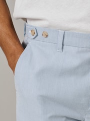 Aubin Blue Pasmore Slim Leg Trousers - Image 5 of 6