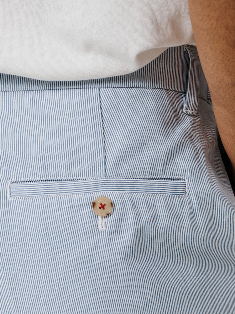 Aubin Blue Pasmore Slim Leg Trousers - Image 6 of 6