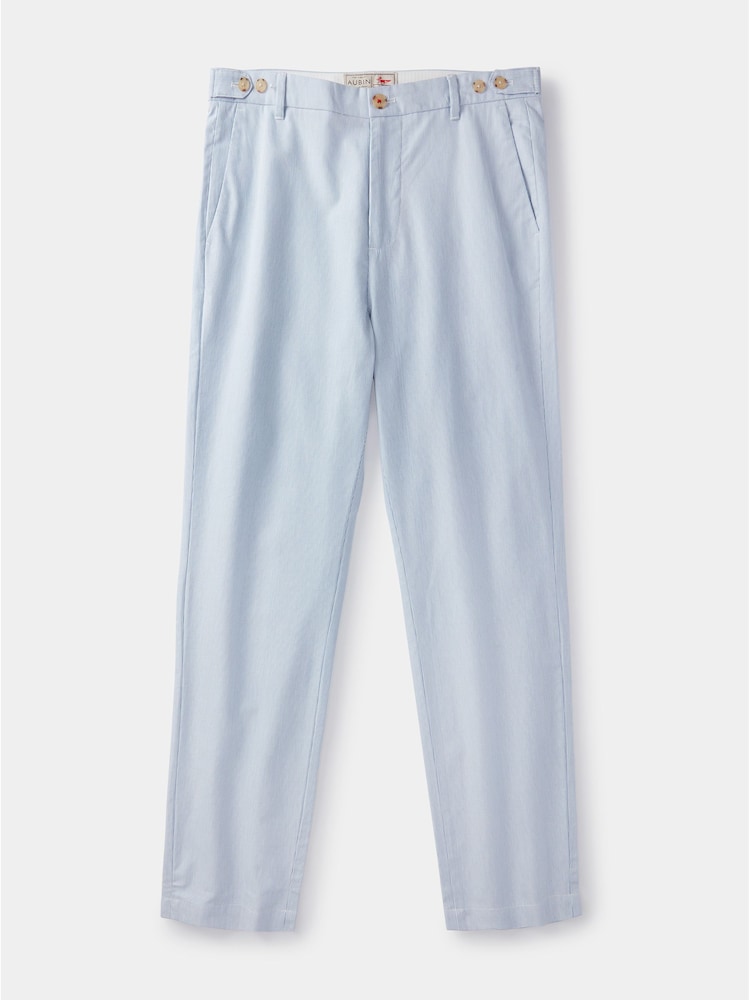 Aubin Blue Pasmore Slim Leg Trousers - Image 7 of 7
