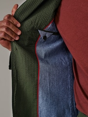 Aubin Green Mareham Patch Pocket Blazer - Image 5 of 7