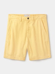 Aubin Yellow Stamford Chino Shorts - Image 6 of 7