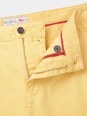 Aubin Yellow Stamford Chino Shorts - Image 7 of 7