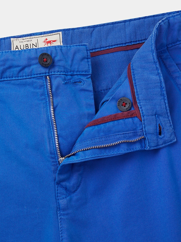 Blau - Aubin Stamford Chino-Shorts - Bild 6 von 6