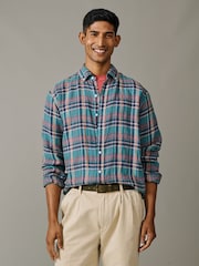 Aubin Croyland Madras Checked Shirt - Image 1 of 5