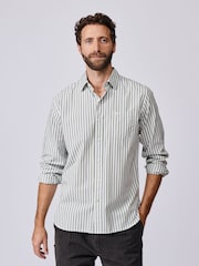Aubin Gladstone Poplin Button Shirt - Image 1 of 6