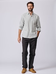 Aubin Gladstone Poplin Button Shirt - Image 3 of 6