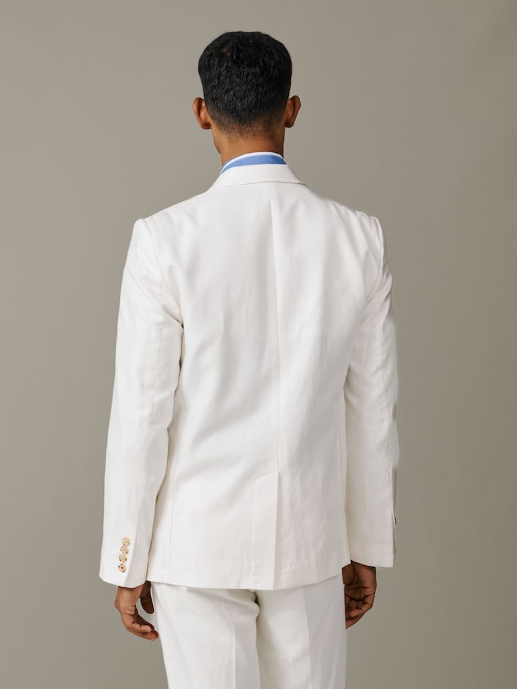 أبيض - Aubin Axholme Blazer - صورة 2 من 5