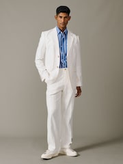 أبيض - Aubin Axholme Blazer - صورة 3 من 5